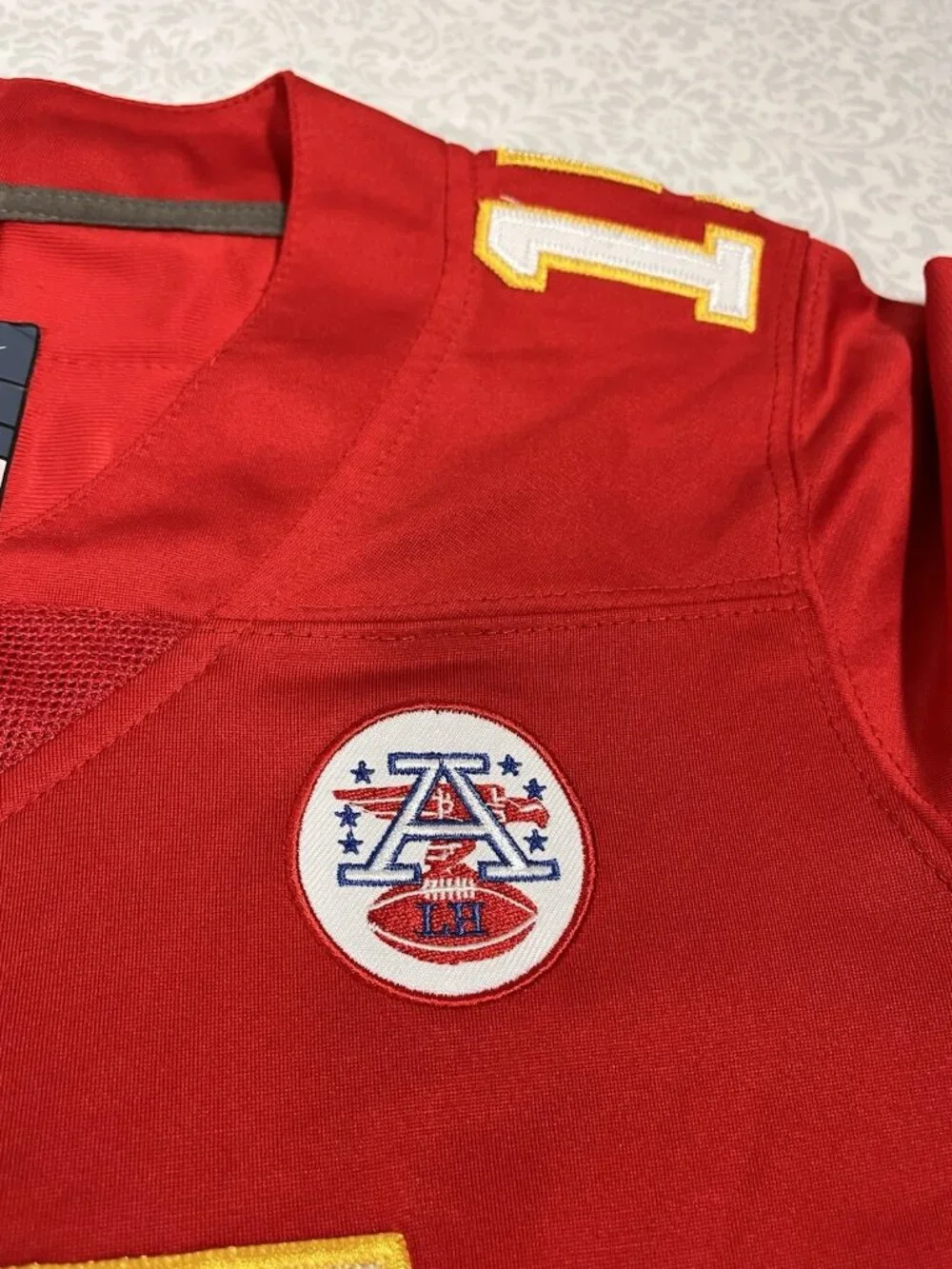 Patrick Mahomes Kansas City Chiefs Nike Jersey Youth Small On Field NFL #15 Red - Picture 5 of 9
